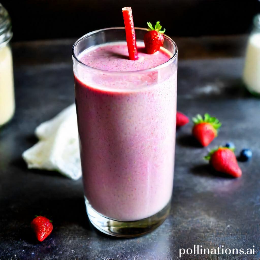 Adjusting the recipe when using milk instead of yogurt 1. Choosing the right type of milk for your smoothie 2